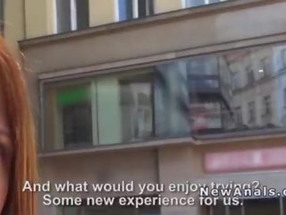 Czech schoolgirl gets anal in hotel room